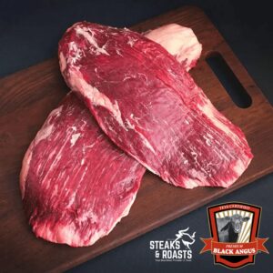 Premium Black Angus Flank Steaks <br> MSA 3 Rating, Grain-fed Beef
