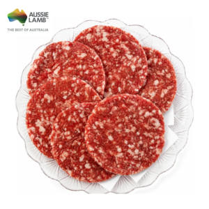 Aussie Lamb Burger Patties (Unseasoned)