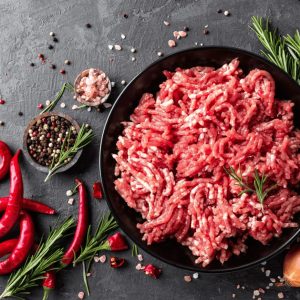 Minced Grass-fed Beef Chuck <br> BBQ 3 Star Rating