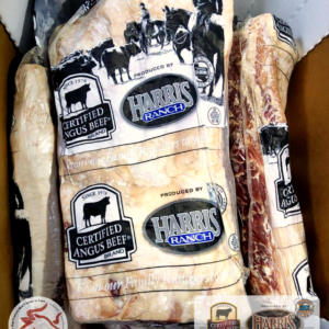 Certified Angus Beef Striploin, <br> Upper 2/3 USDA Choice, Grass-raised, Grain-finished